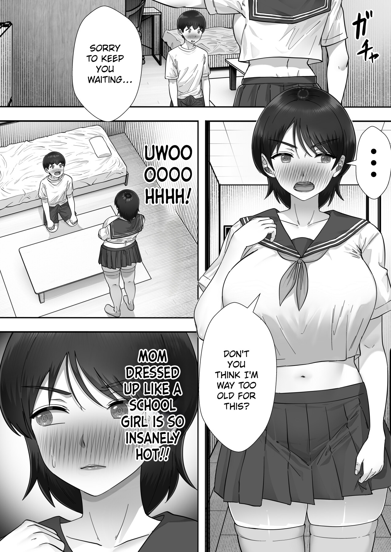 Hentai Manga Comic-When I Ordered a Call Girl My Mom Actually Showed Up 3-Read-30